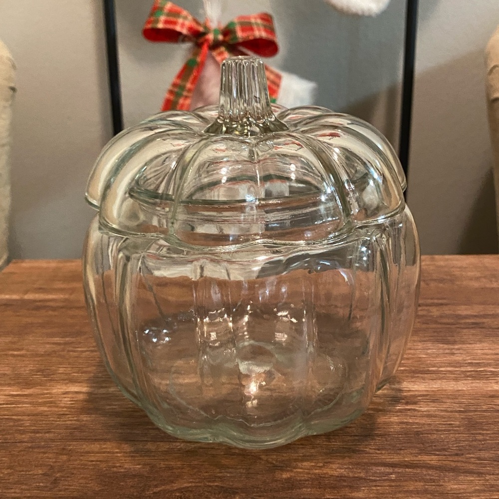 Pumpkin candy dish